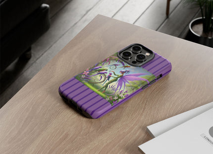 Lavender-Winged Fairy Phone Cases