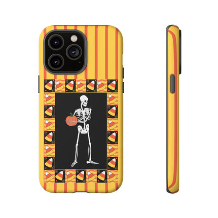 Candy Corn Skeleton Phone Cases