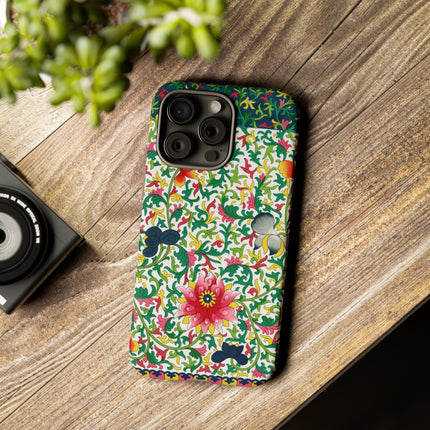 Colorful Floral Pattern by Owen Jones Phone Cases