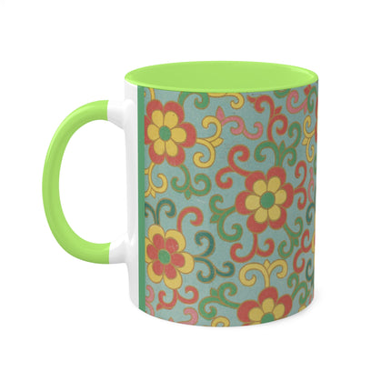 Examples of Chinese Ornament, Pl.09 by Owen Jones Colorful Mugs, 11oz