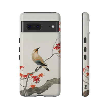Japanese Bird on Maple by Ohara Koson Phone Cases