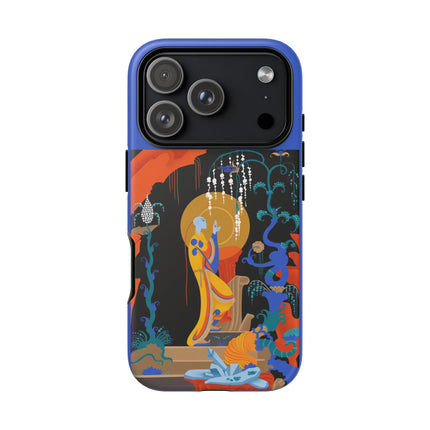 Mystic Oracle Phone Case – Sacred Glow & Eternal Grace