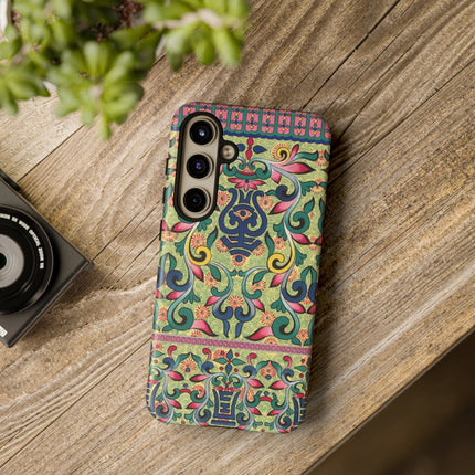 Colorful Flower Pattern by Owen Jones Phone Cases