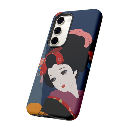 Geisha Portrait Phone Case – Elegant Beauty & Timeless Grace
