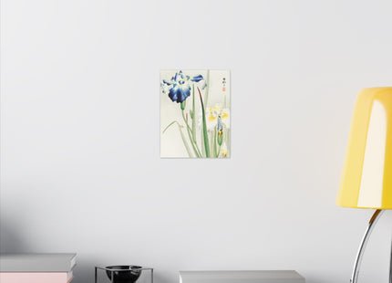 Irises by Ohara Koson Matte Canvas, Stretched, 0.75"