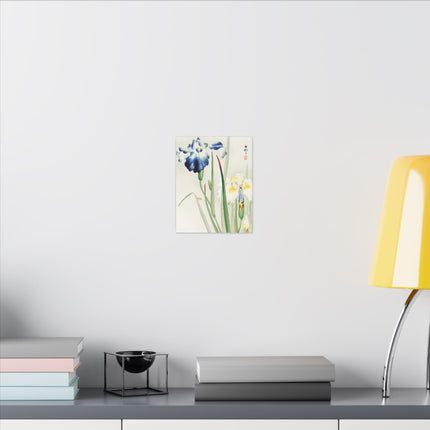 Irises in Bloom by Ohara Koson – Japanese Elegance