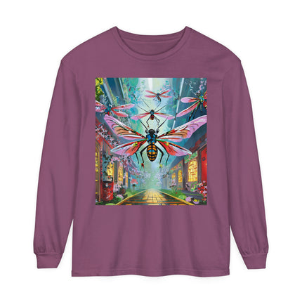 Neon Swarm Long Sleeve T-Shirt