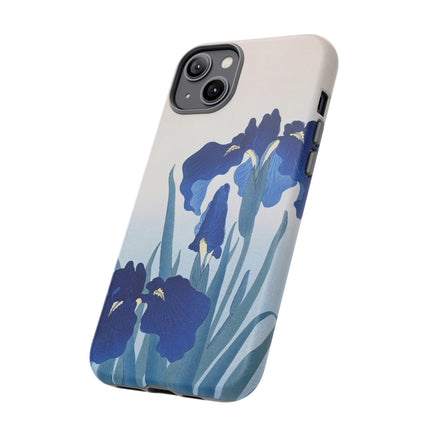 Iris Flowers by Ohara Koson Phone Cases