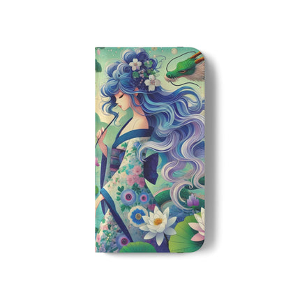 Fairy of the Koi Pond Flip Case – Mystical Harmony & Pond Enchantment