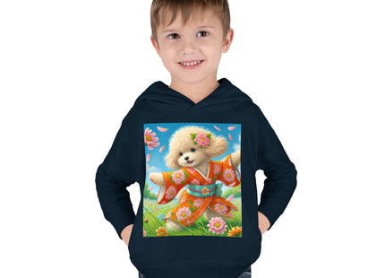 Chrysanthemum Meadow Play Toddler Pullover Fleece Hoodie