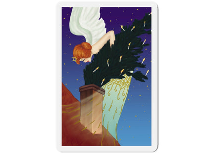 The Christmas Angel Die-Cut Magnets (5 Sizes)