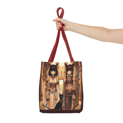 The Egyptian Priestess Cats Tote Bag – Temple Guardians & Ancient Grace