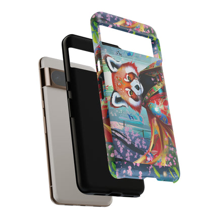 Cybernetic Red Panda Phone Cases