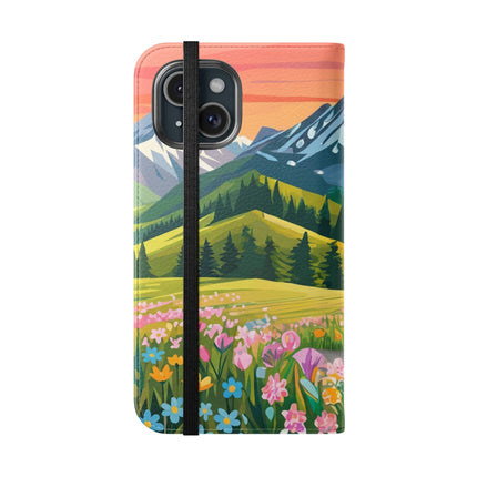 🦓🛴 Stripes on Wheels Flip Case – Sunny Adventures & Storybook Fun