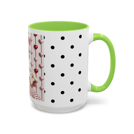 Fashionably Yours, XOXO Colorful Mugs (11oz, 15oz)