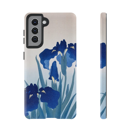 Iris Flowers by Ohara Koson Phone Cases