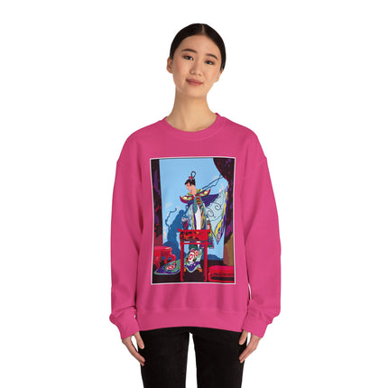 A Visual Journey by Umberto Brunelleschi Women's Heavy Blend™ Crewneck Sweatshirt