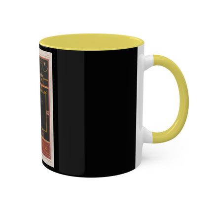 Pompeii Walls Pl.04 by Victor Steeger Colorful Mugs, 11oz