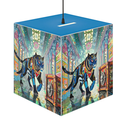 Cyber Panther's Hunt Light Cube Lamp
