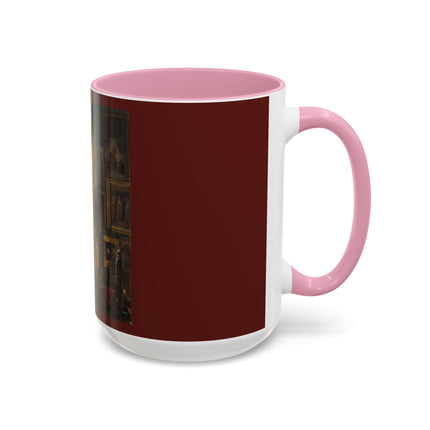 Raphael and his Muse in the Atelier by Vincenzo Abbati Colorful Mugs (11oz, 15oz)