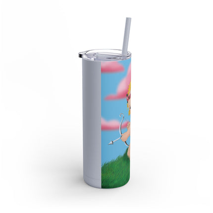 Cupid's Aim Skinny Matte Tumbler, 20oz
