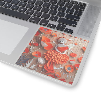 Poppy Fairy Kiss-Cut Stickers (4 Sizes)