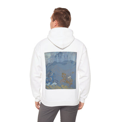 The Duel by Nicholas Roerich Unisex Heavy Blend™ Hooded Sweatshirt