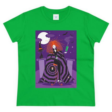 Mystic Elegance Women's Midweight Cotton Tee