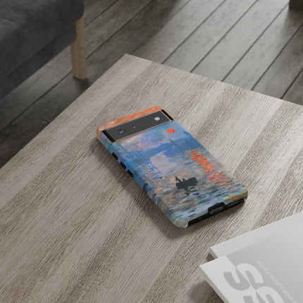 Sunrise by Claude Monet Phone Cases