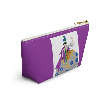 Masquerade Marquise Cosmetic Bag – Art Deco Glamour & Carnival Mystique