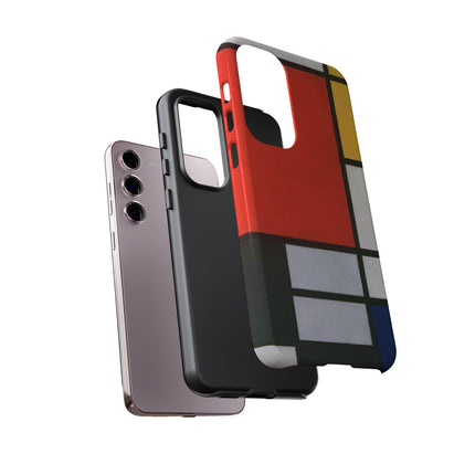 Composition with Red, Yellow, Blue, and Black by Piet Mondrian Phone Cases