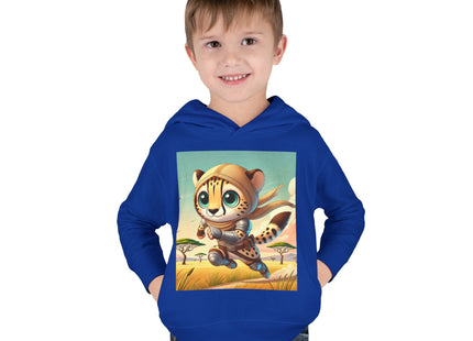 Swift Cheetah Toddler Pullover Fleece Hoodie