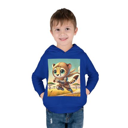Swift Cheetah Toddler Pullover Fleece Hoodie