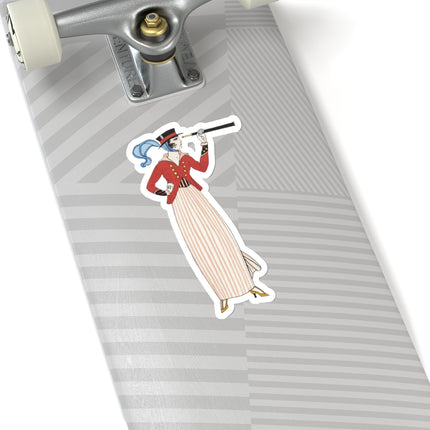 Costume de Yacht by George Barbier Kiss-Cut Stickers (4 Sizes)