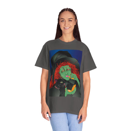Mirror, Mirror A Witch's Touch Unisex Garment-Dyed T-shirt