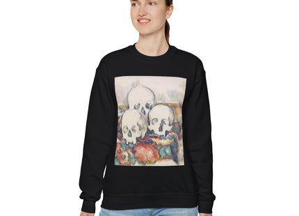 The Three Skulls by Paul Cézanne Unisex Heavy Blend™ Crewneck Sweatshirt