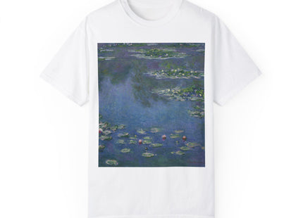 Water Lilies by Claude Monet Unisex Garment-Dyed T-shirt