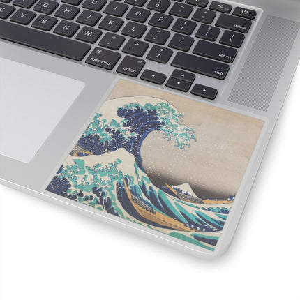 The Great Wave off Kanagawa by Katsushika Hokusai Kiss-Cut Stickers (4 Sizes)