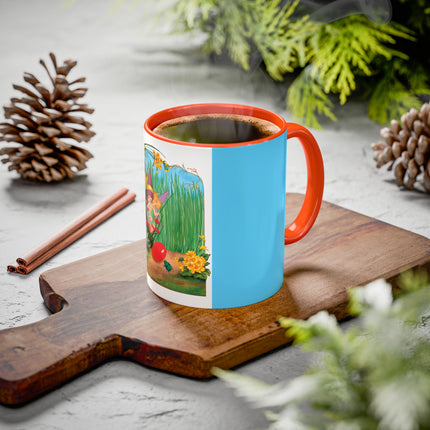Spring Fairies & Floral Delights Colorful Mugs (11oz, 15oz)