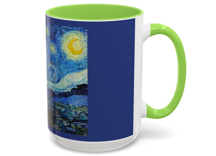 The Starry Night by Vincent Van Gogh Colorful Mugs (11oz, 15oz)