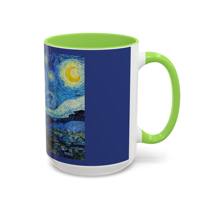 The Starry Night by Vincent Van Gogh Colorful Mugs (11oz, 15oz)