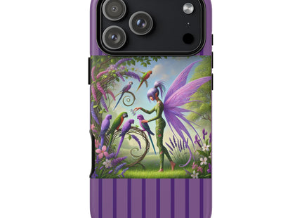 Lavender-Winged Fairy Phone Cases