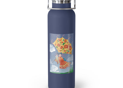 Flight of Blossoms Copper Vacuum Insulated Bottle, 22oz