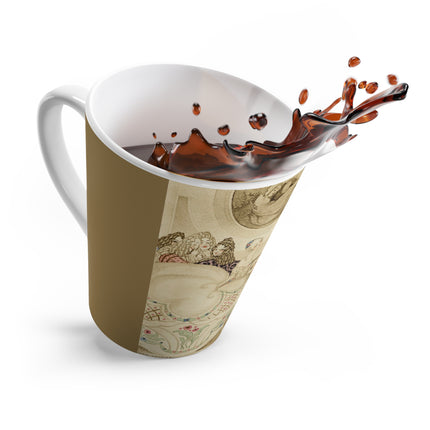 Sur talons rouges (On Red Heels) pl 01 by Gerda Wegener Latte Mug