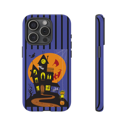 Halloween Night at the Haunted House Phone Cases