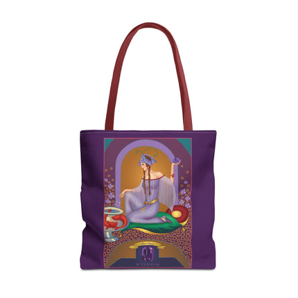 Astrology Gem Series: February & Amethyst Tote Bag