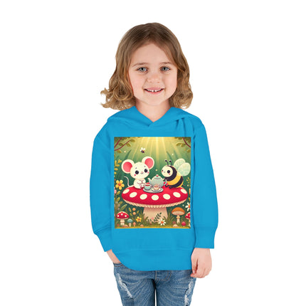 Tea Time Friends Toddler Pullover Fleece Hoodie