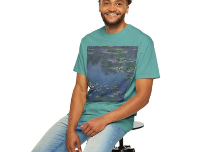 Water Lilies by Claude Monet Unisex Garment-Dyed T-shirt