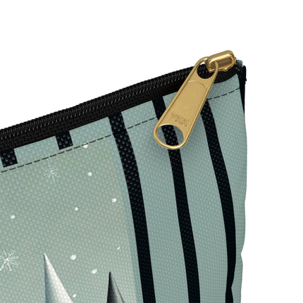 Red Sled & Curious Cats Accessory Pouch