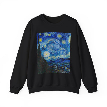 The Starry Night by Vincent Van Gogh Heavy Blend™ Crewneck Sweatshirt